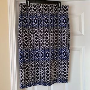 Sequin Hearts Pencil Skirt - XL - NWOT